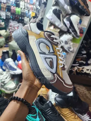 Christian Dior B30 Trainers Fabric Leather