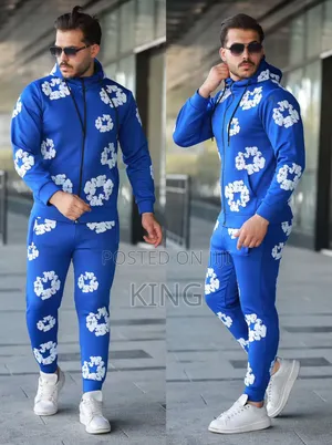 Optimum Floral Set Pants and Hoodie