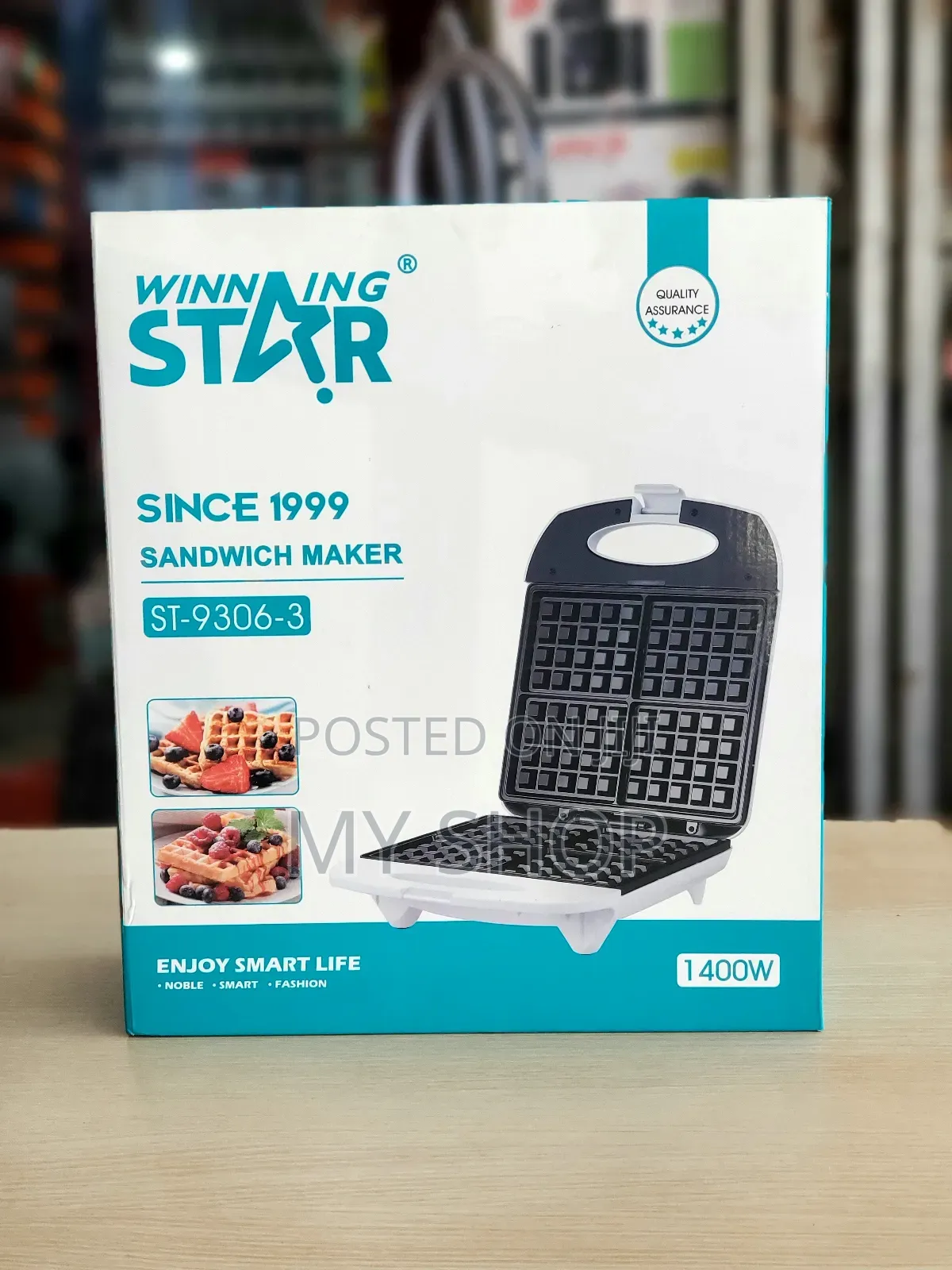 Waffle Maker Winning Star