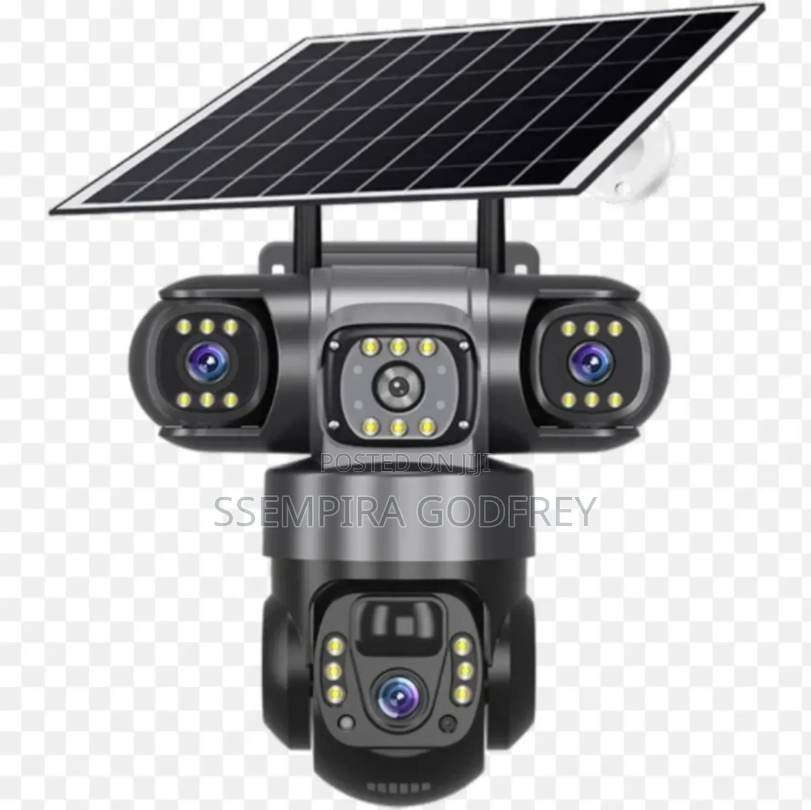 Calus 4lens Surveillance Solar Security Camera 4g
