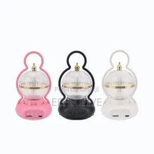 Contemporary Creative Rechargeable Bluetooth Audio Led Table Lamp