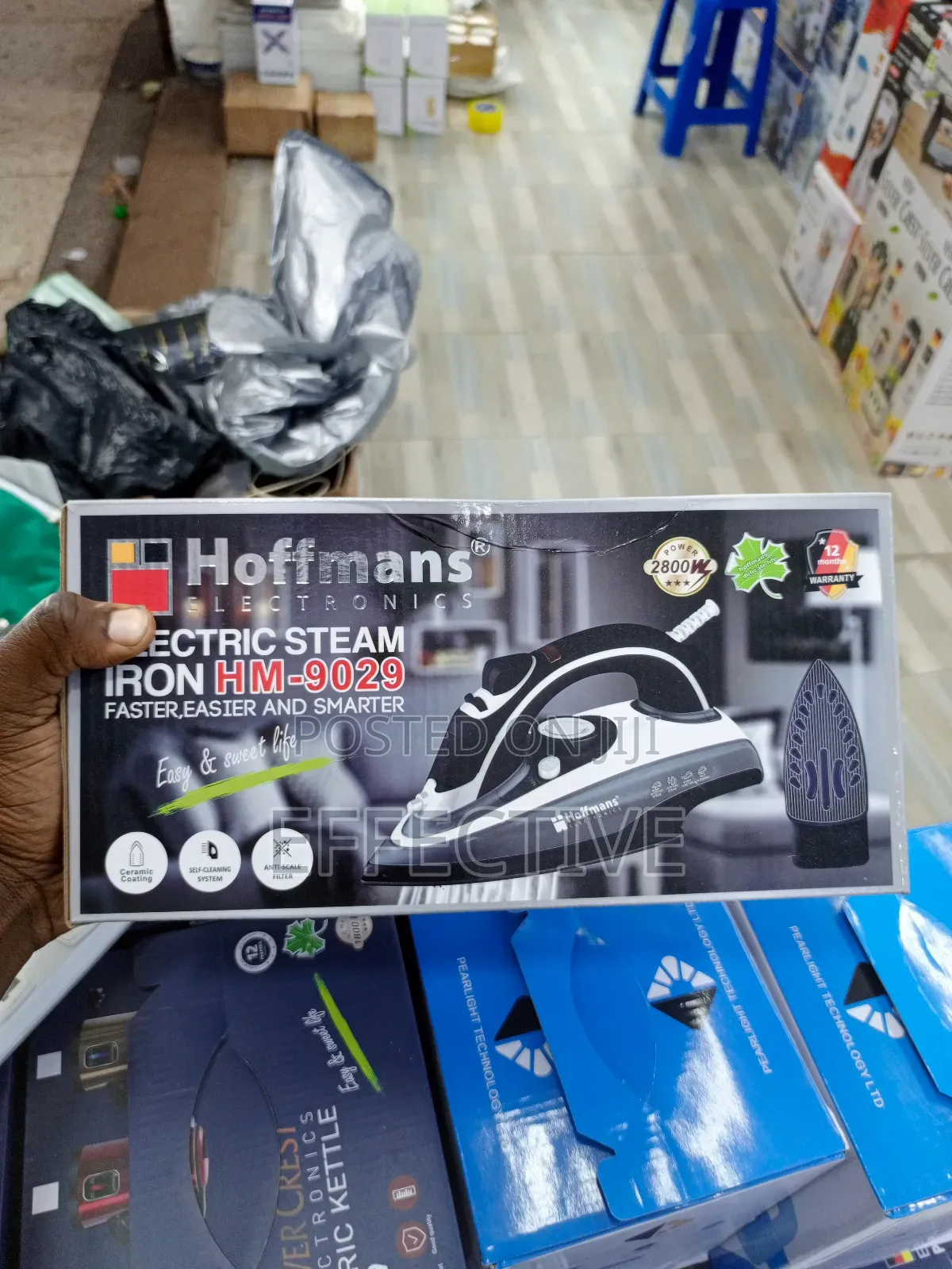 Hoffmans Electronics Electric Steam Iron
