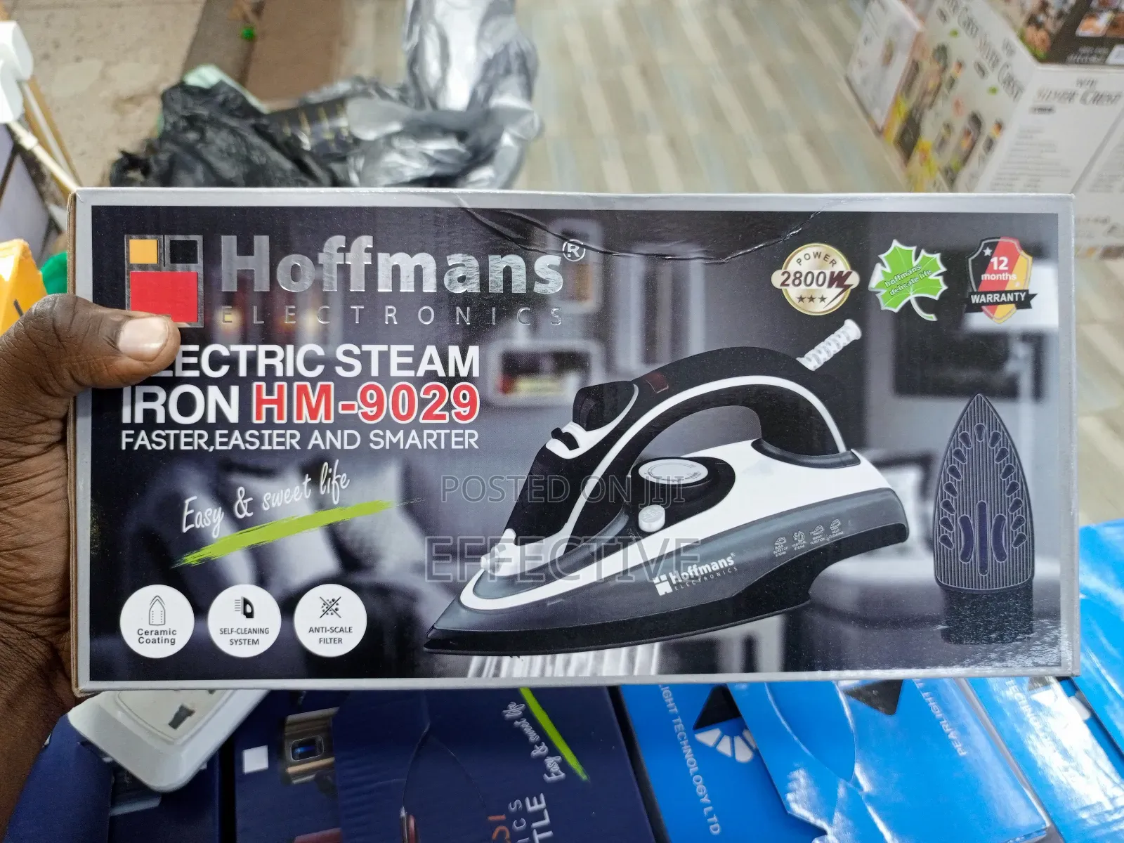 Hoffmans Electronics Electric Steam Iron