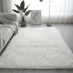 Turkish White Fluffy Carpet( 2meter by 1.6)