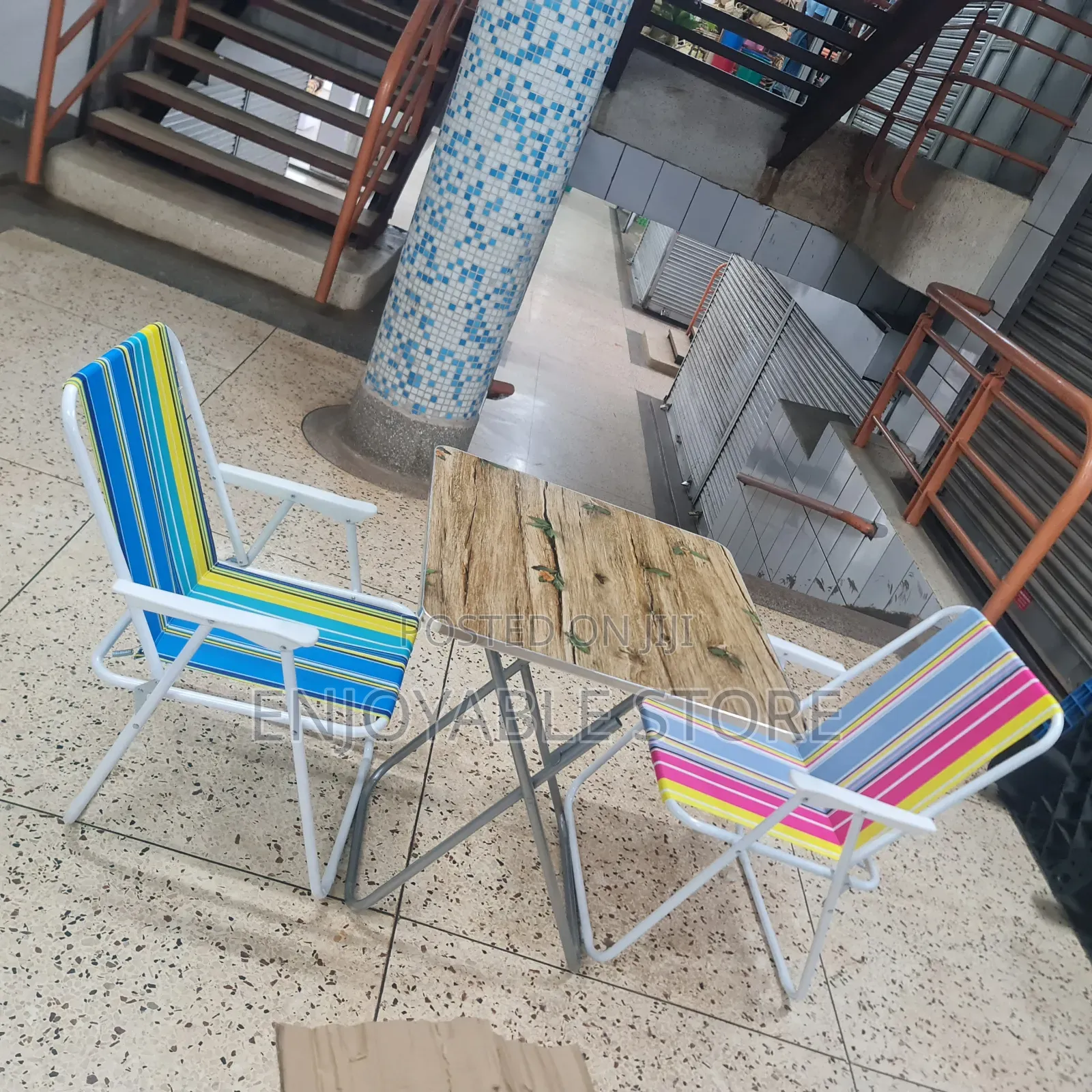 Picnic Camping Chairs and Table