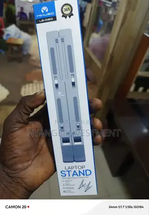 Metallic Laptop Stand . Laptop Stand