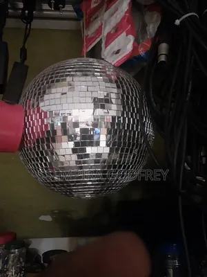 Mirror Disco Ball With Party Decorations