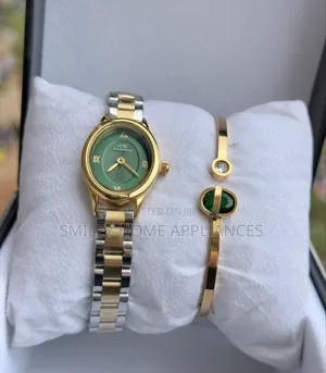 Silver Gold Dw Women's Wrist Stylish Gift Time Piece at 20% Discount