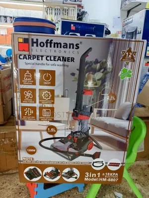 Hoffmans Electronics 3n1 Carpet Cleaner, Model Hm-8807, Is a 3-in-1