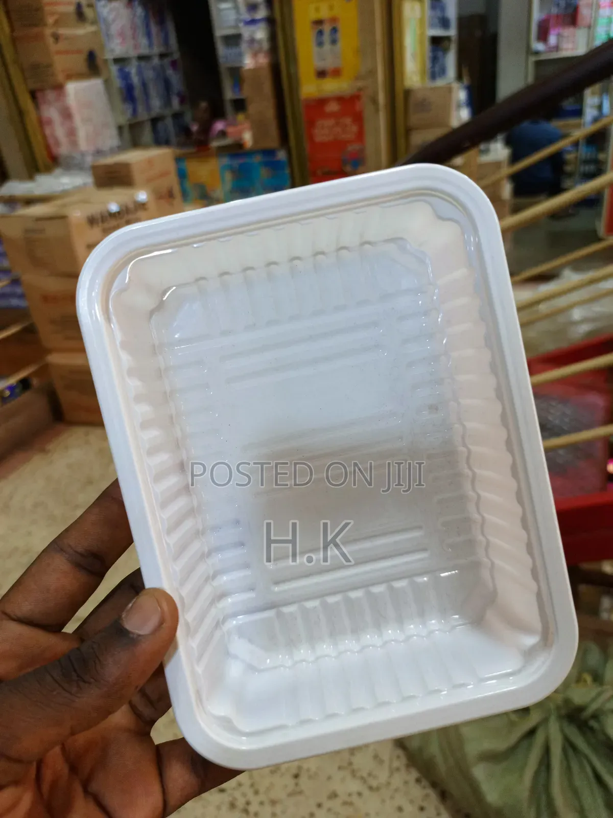 25pcs Disposable Plastic Food Container With Covers