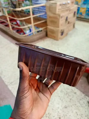 25pcs Disposable Mushroom Tray With Covers