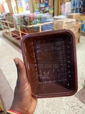 25pcs Disposable Mushroom Tray With Covers