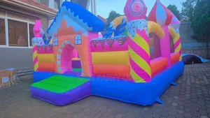 Candy Land Themed Bouncing Castle for Hire