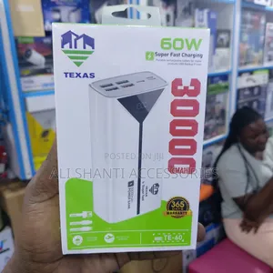 30000mah 60w Super Fast Power Bank