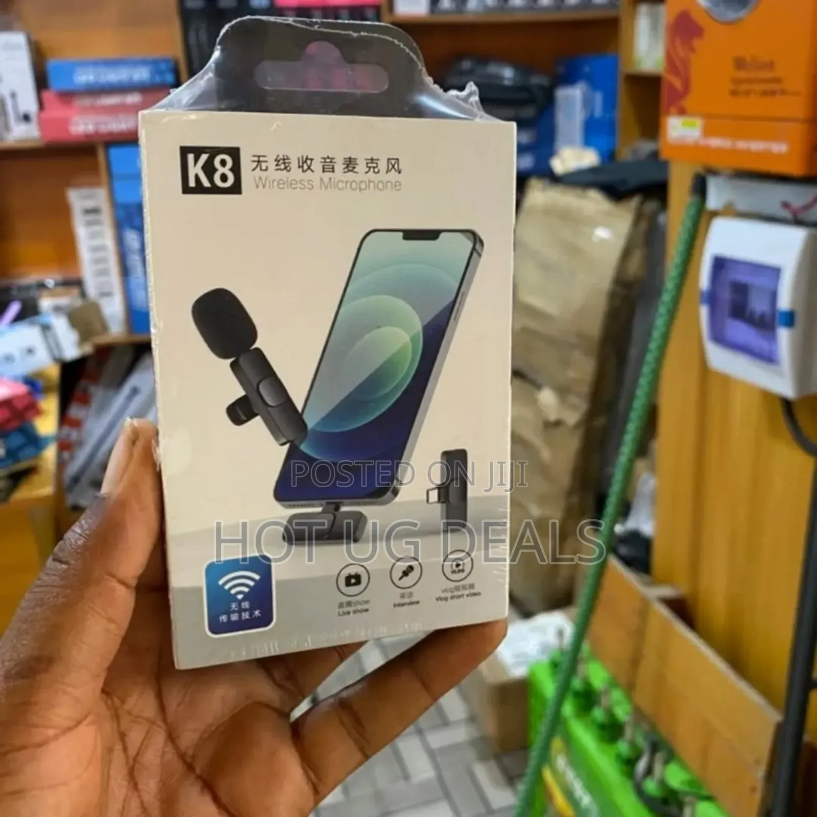 Classic K9 Wireless Microphone - Black