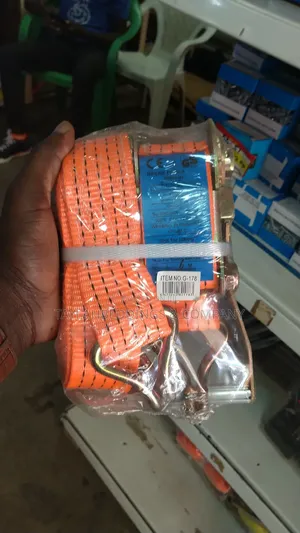 10m Heavy Duty Lashing Strap Lorry Securing Straps And Metal J Hook