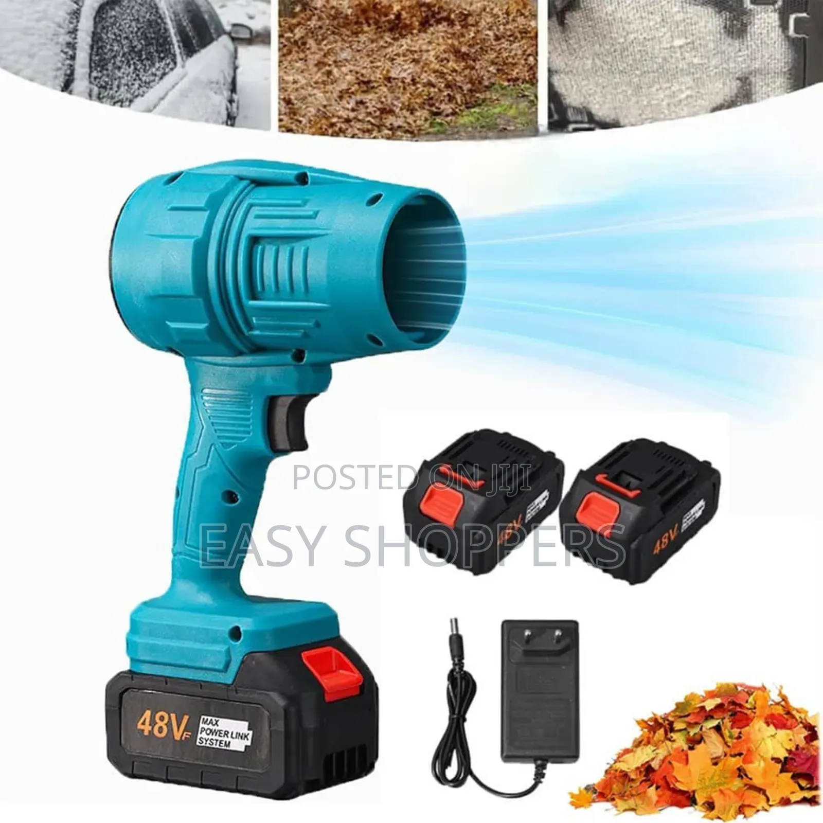 JBN 48v Cordless Blower Portable Jet Blower or Air Duster.
