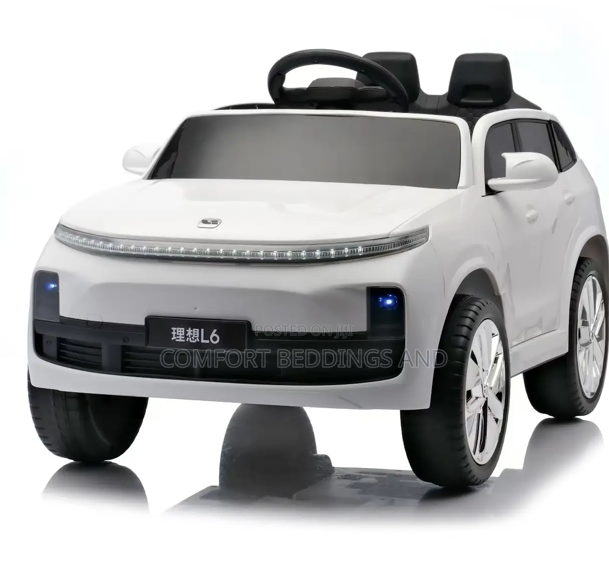 Rechargeable Luxury Toy Car White L6