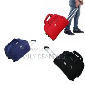 Wheeled Duffel Bag Vintage Canvas Travel Bags Men