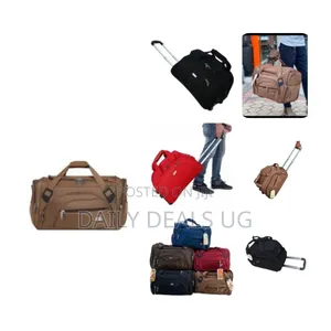 Wheeled Duffel Bag Vintage Canvas Travel Bags Men