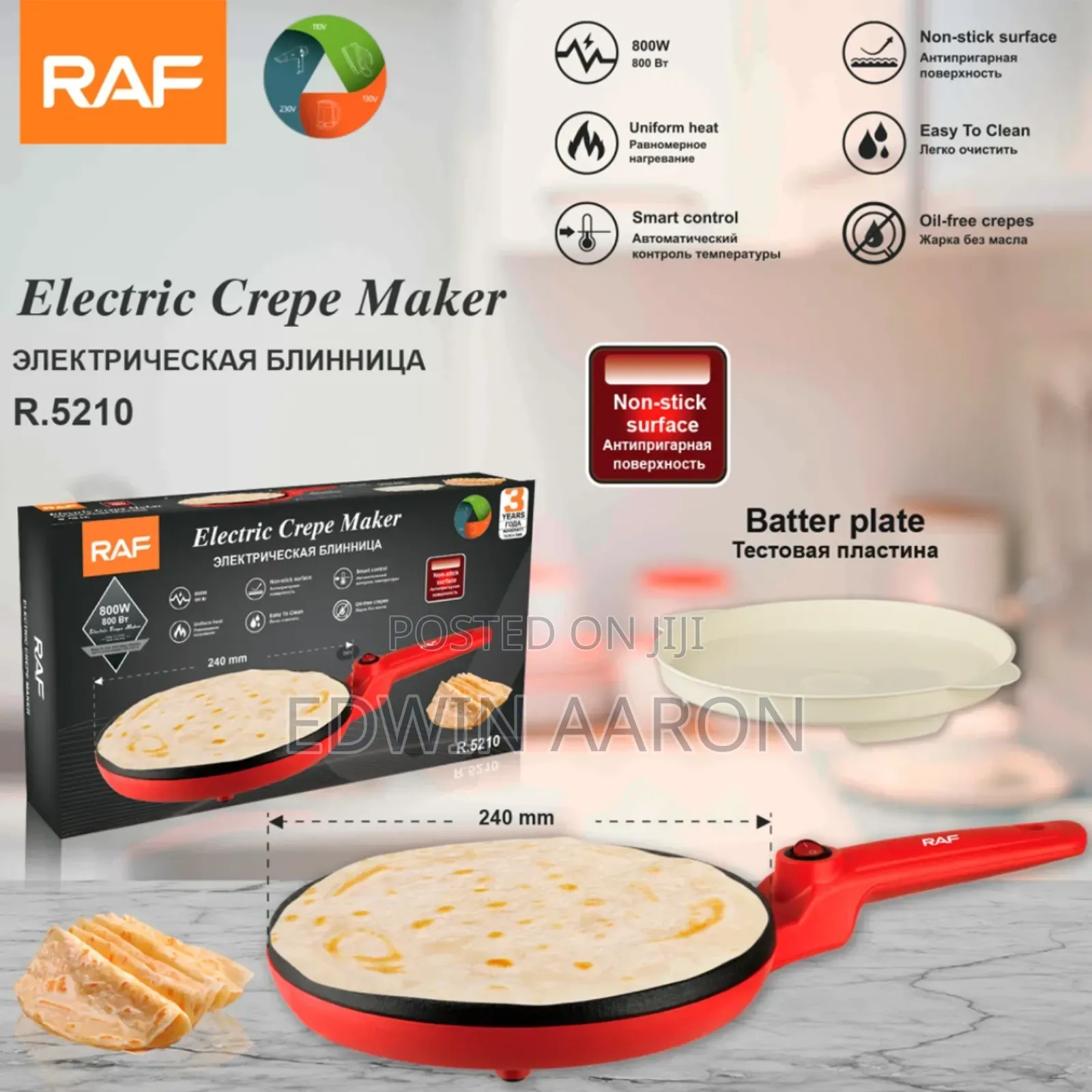 Electric Crepe Maker