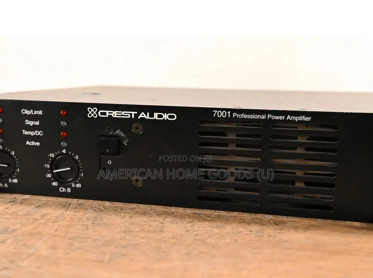 Crest Audio 7001 2-Channel Professional Power Amplifier