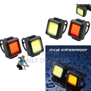 1 Pair of Ultra Slim Road Bikes Lights Tain Light Front and Back