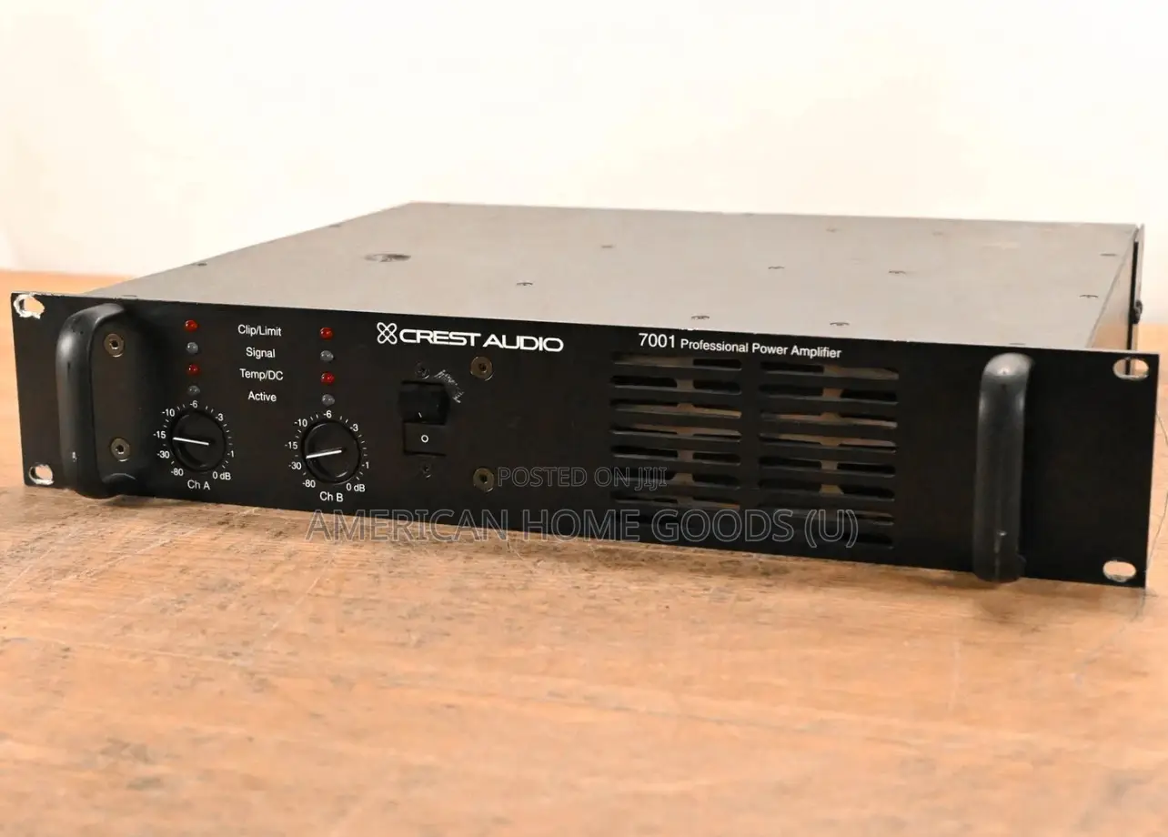 Crest Audio 7001 2-Channel Professional Power Amplifier