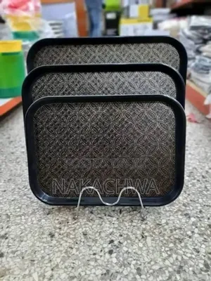 Three Pieces of Rubber Tray
