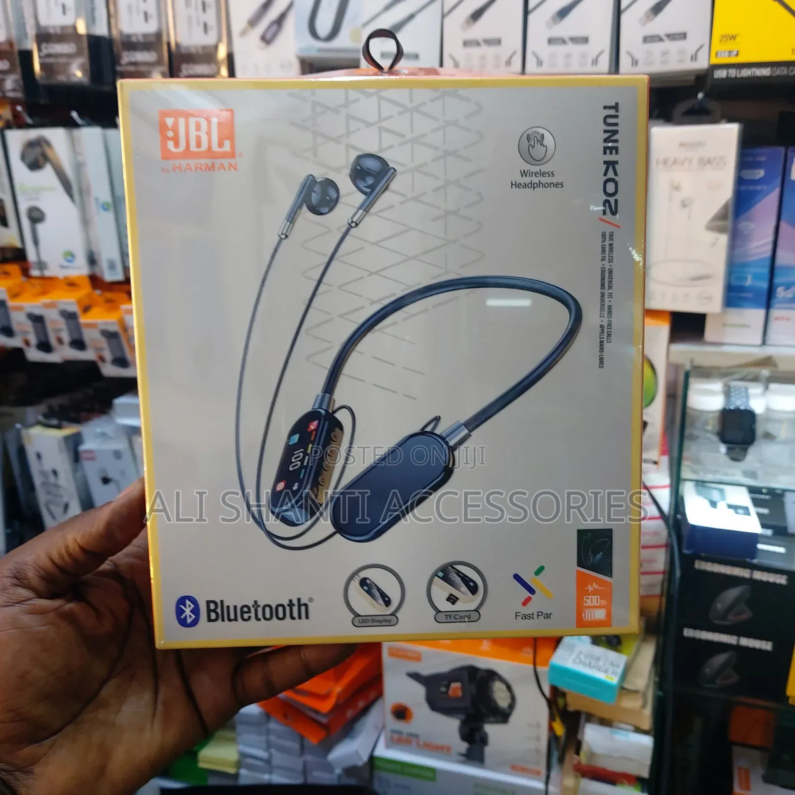 JBL Neck Band Bluetooth Earphones