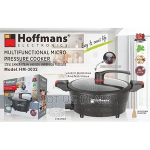 Hoffmans 8l Micro Electric Pressure Cooker - Black