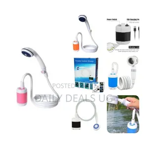 Portable Camping Shower Pump -Rechargeable Outdoor Shower
