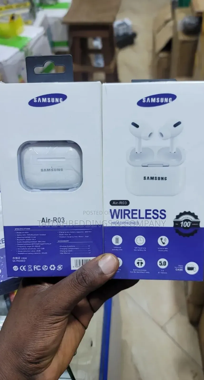Samsung Air-R03 TWS Premium Bt Earbuds