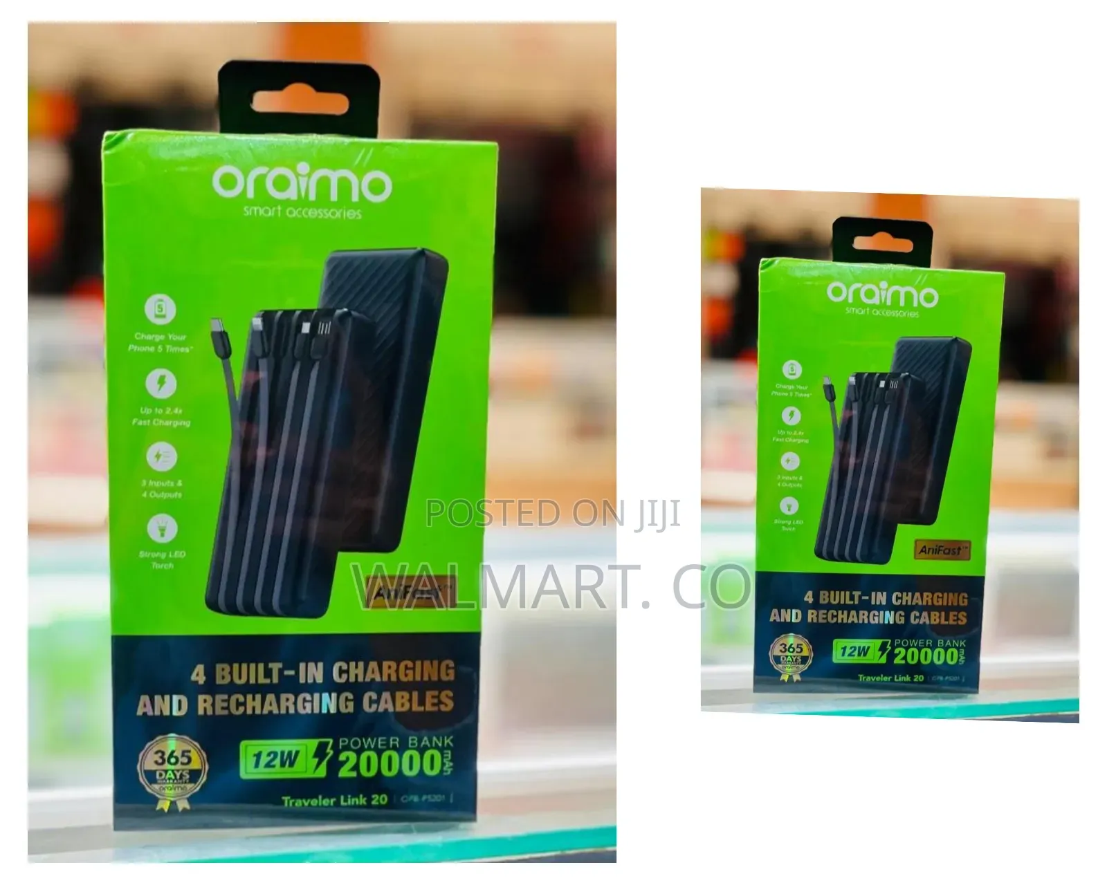 Oraimo 12w 20000mah Powerbank