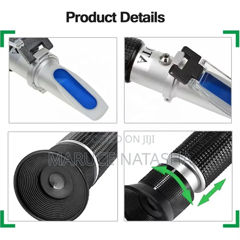 Portable Alcohol Refractometer With Atc