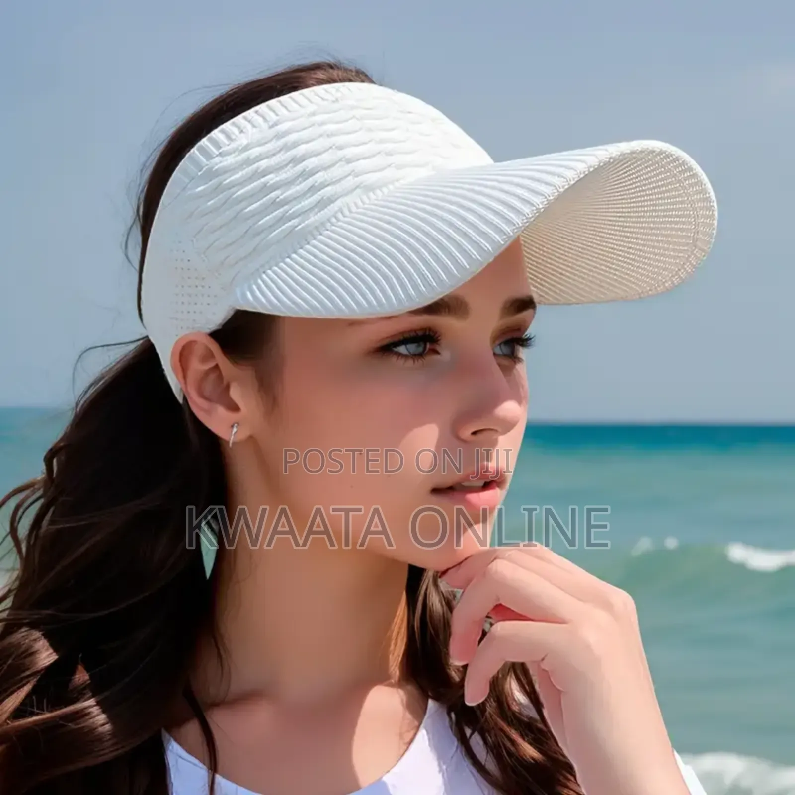 1 Piece Women's Lightweight Sun Visor Hat