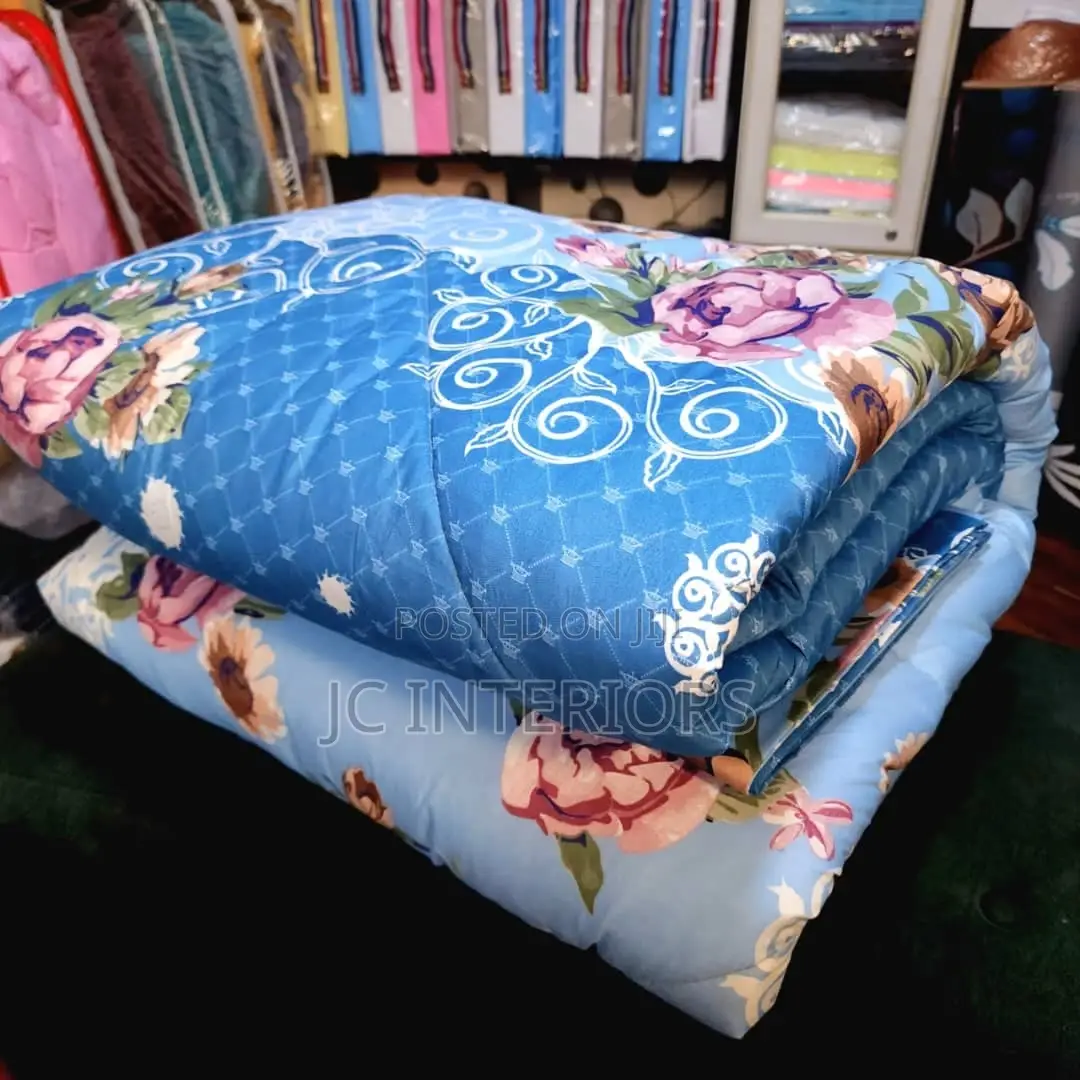 1 Bedsheet 2 Pillowcases 1 Duvet - Multi Colour