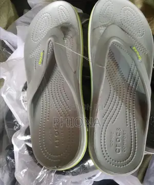Ladies Open Grey Crocks