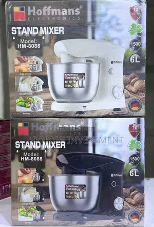 6 Litres Hoffmans Stand Mixer 8088 Modal. 6 L Stand Mixer