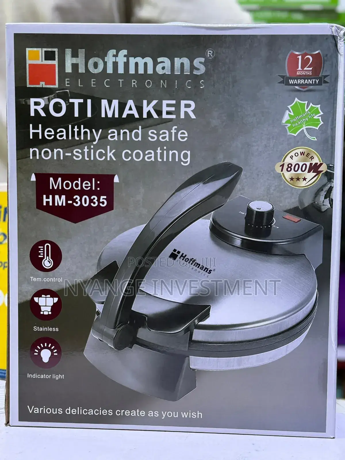 Hoffman Chapati  Maker. Chapat Maker