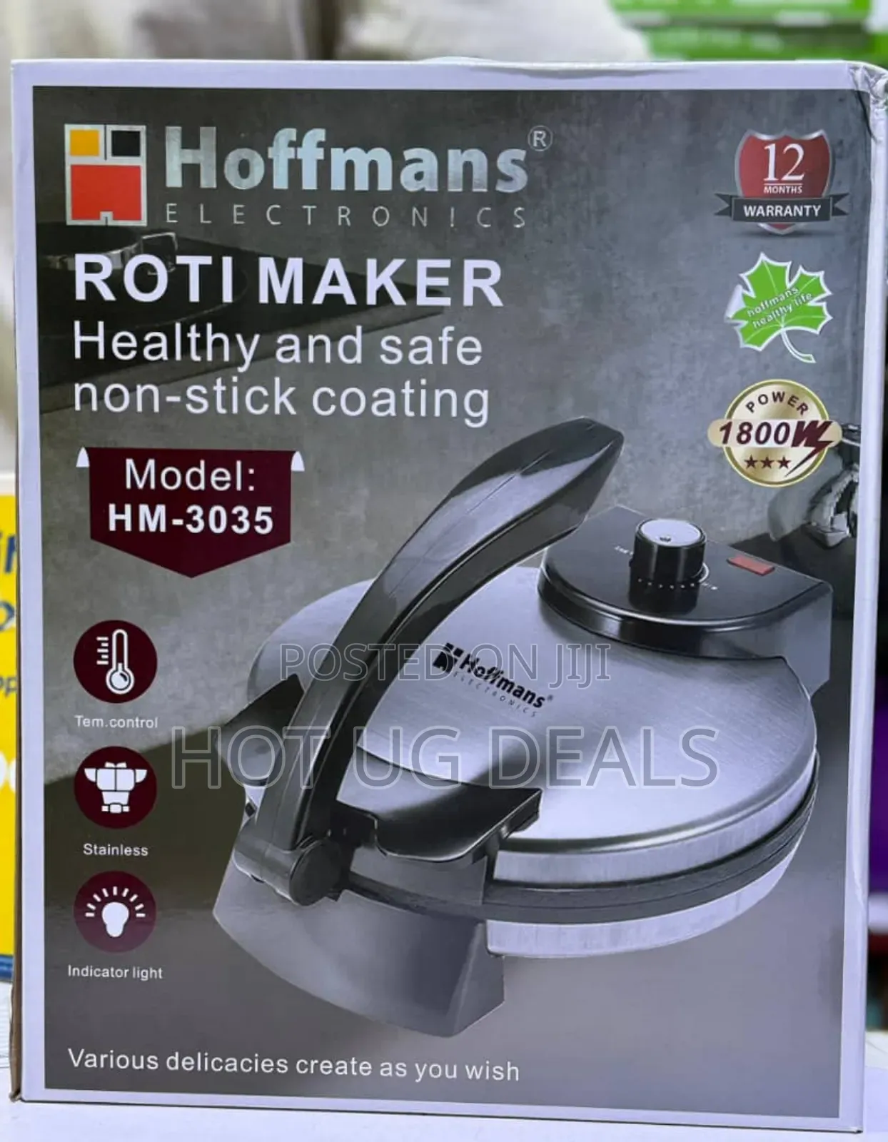 Hoffmans Roti And Chapati Maker
