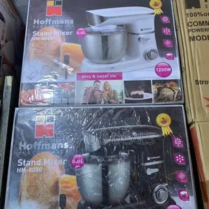 Hoffmans 6l Stand Mixer Model 8080-  Silver