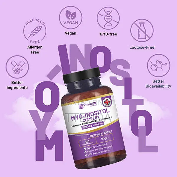 Myo-inositol Complex 120 Vegan Tablets 7000mg