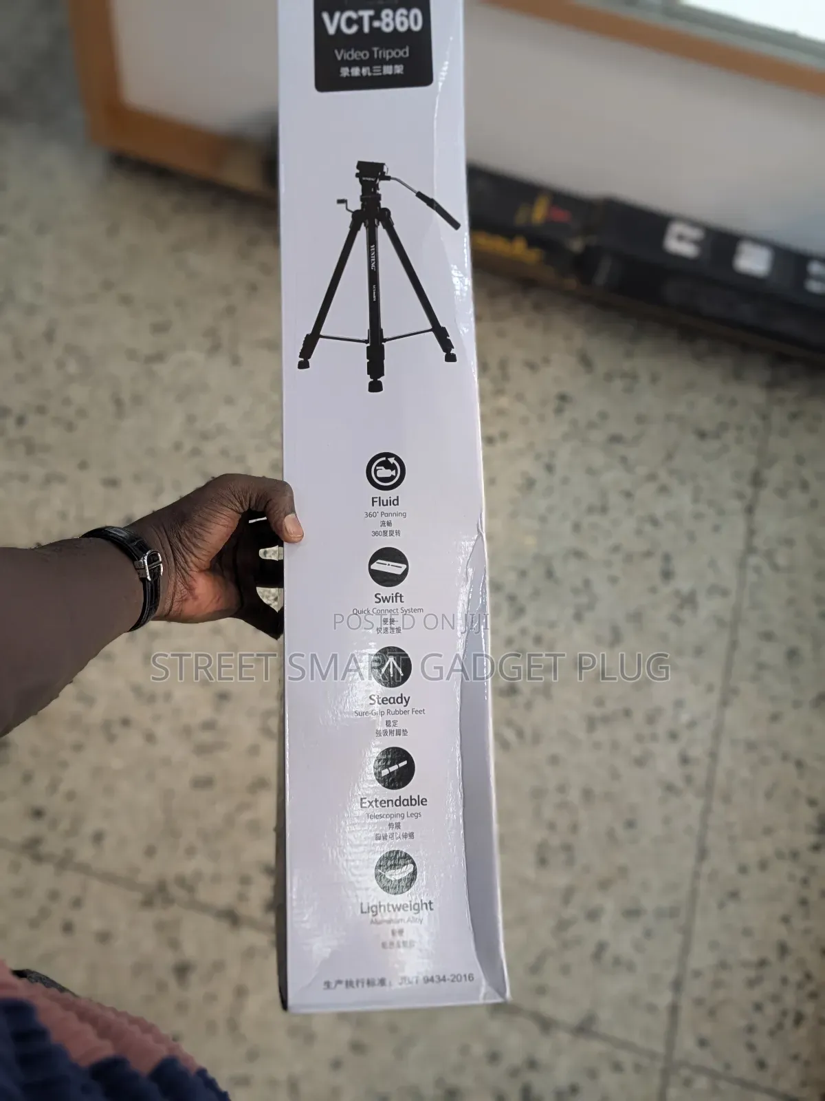 Yuteng VCT-860 Professional Tripod Stand
