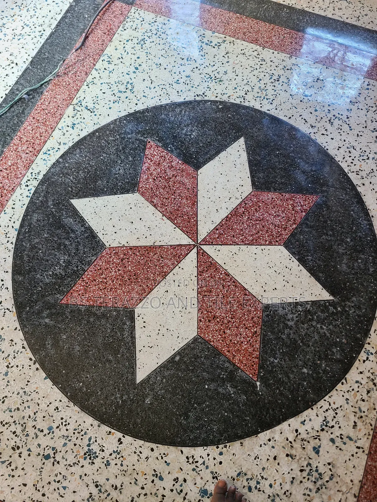 Designed Terrazzo Flooring 443