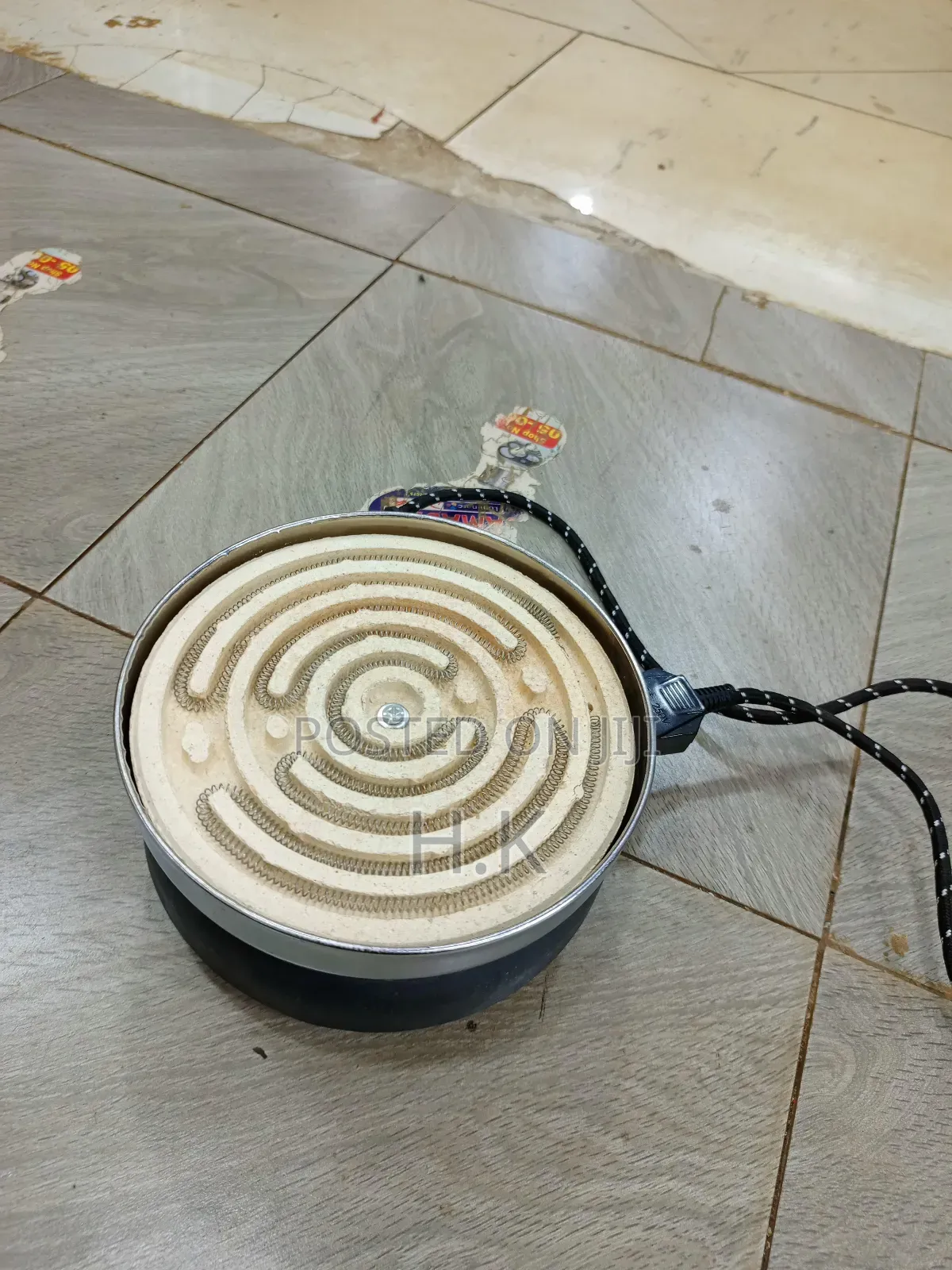 Single Burner Electric Stove.