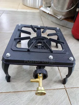 Portable Single Burner Cast Iron Gas Stove.