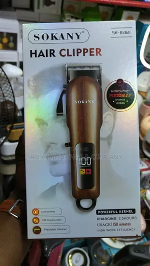 Sokany Professional Cordless Hair Clipper Sharp Blades Powerful Motor
