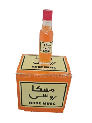 1 Piece Rose Musc Spiritual Perfume Oil Essence of Love Purity - 10ml