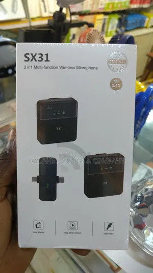 Sx31 Multi-Functional Wireless Microphone